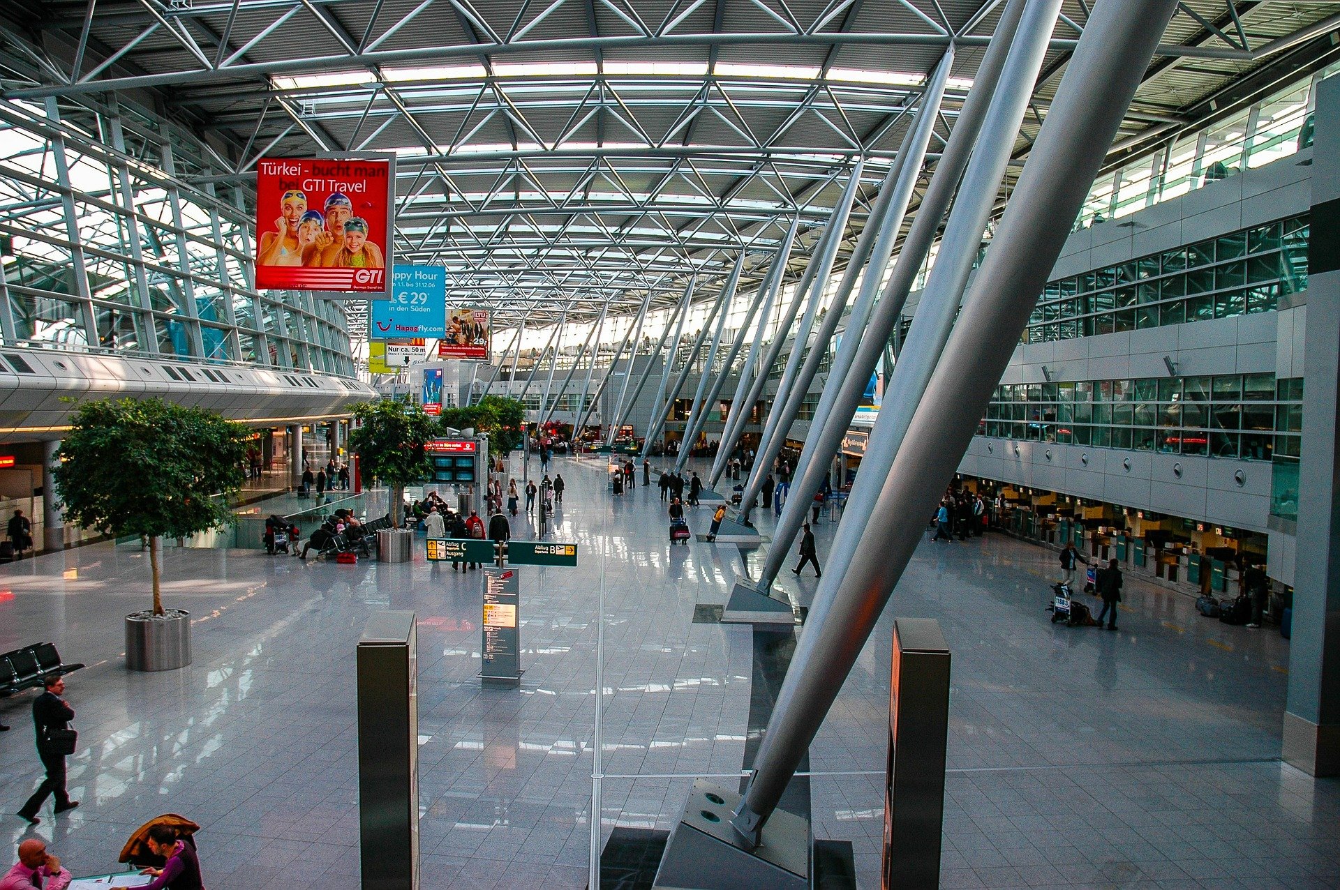 luchthaven Dusseldorf