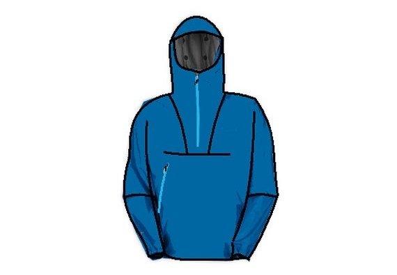 een anorak = un anorak