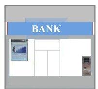 een bank